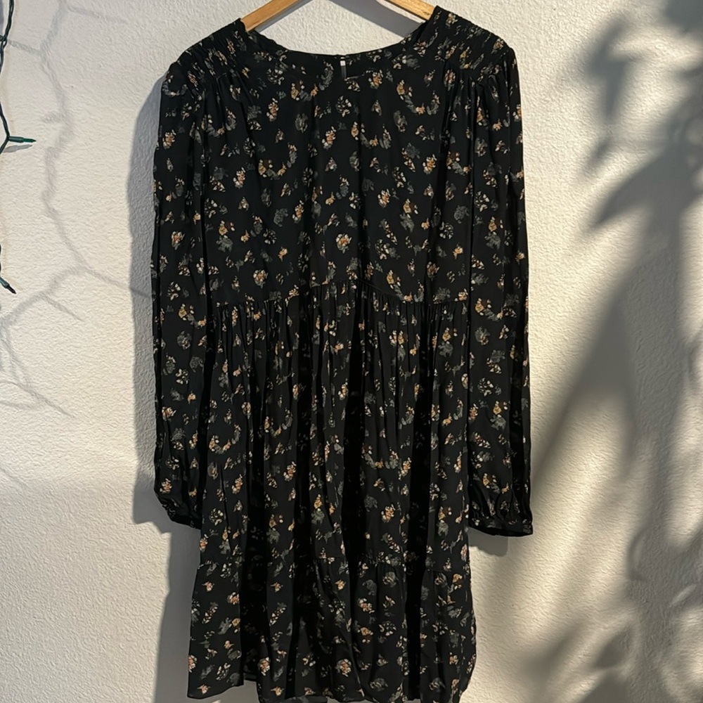 Peruvian Connection Floral Dress Medium